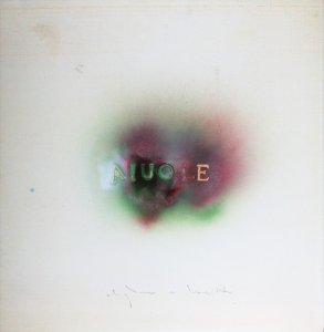 Aiuole,1982, pochoir su carta, 70x70 cm