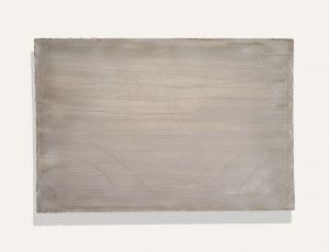 9/9/75 cemento su tela, 100x150 cm