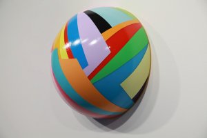 Rollercoaster, acrilico su perspex, 36 cm