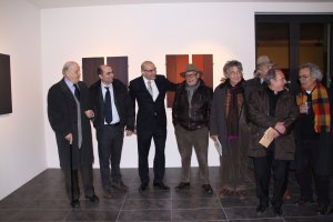 Con gli artisti, Vago, Spagnulo, Olivieri, Pinelli, Cacciola, Deodato