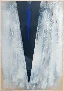 Senza titolo, 1987, tecnica mista su cartone, 70x50 cm