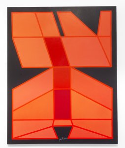 La rosa rossa, 2012, tecnica mista su tela, 81x65 cm