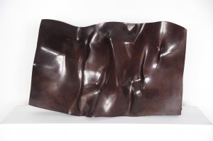 Gio' Pomodoro, Folla, 1964, Bronzo patinato, 63x100x26.5 cm