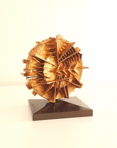 Disco, 1989, Bronzo ,  13 cm diametro, 7/9 es.