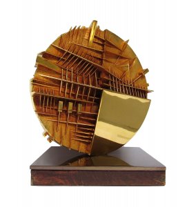 Disco, 1977, Bronzo, 20 cm diametro, 15/30 es.